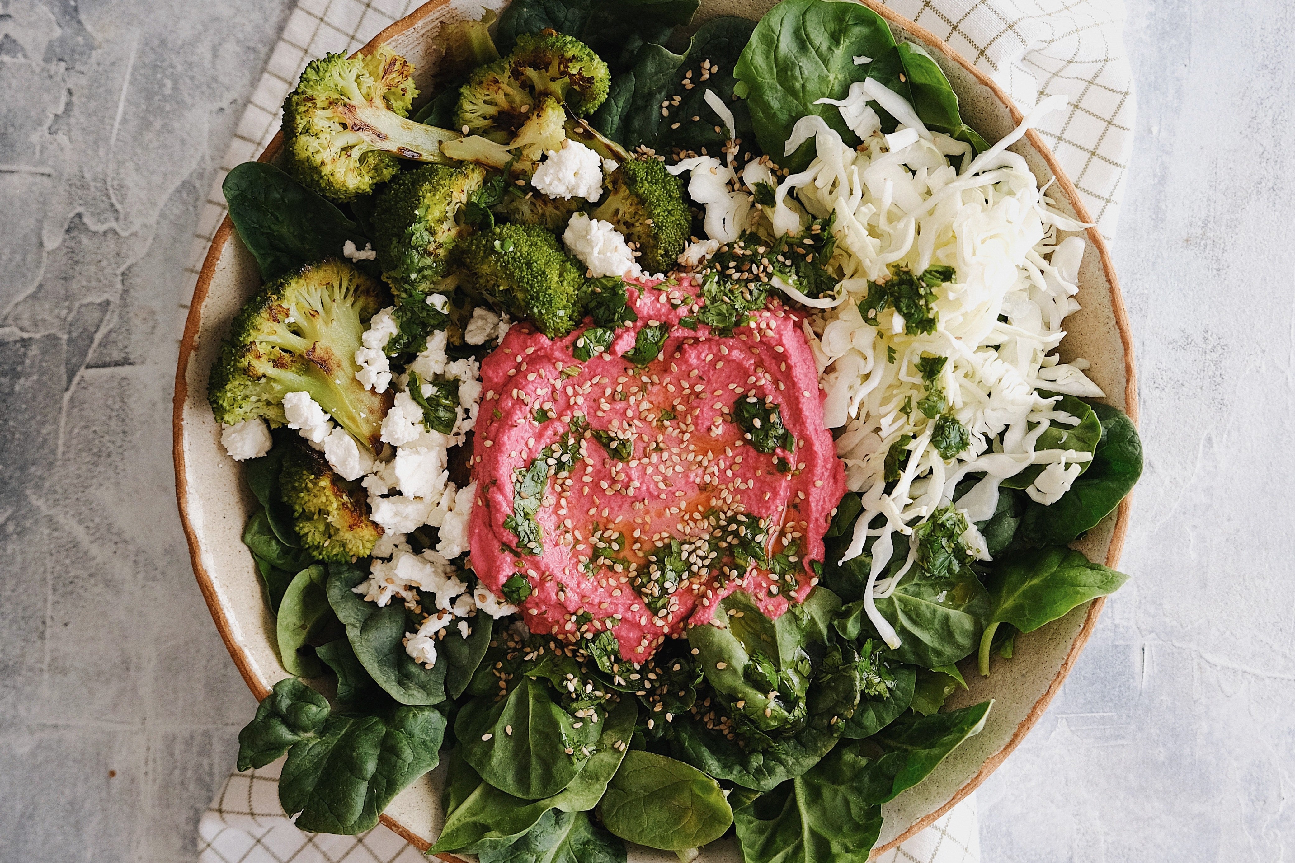 Green Goddess Salad (with a twist)